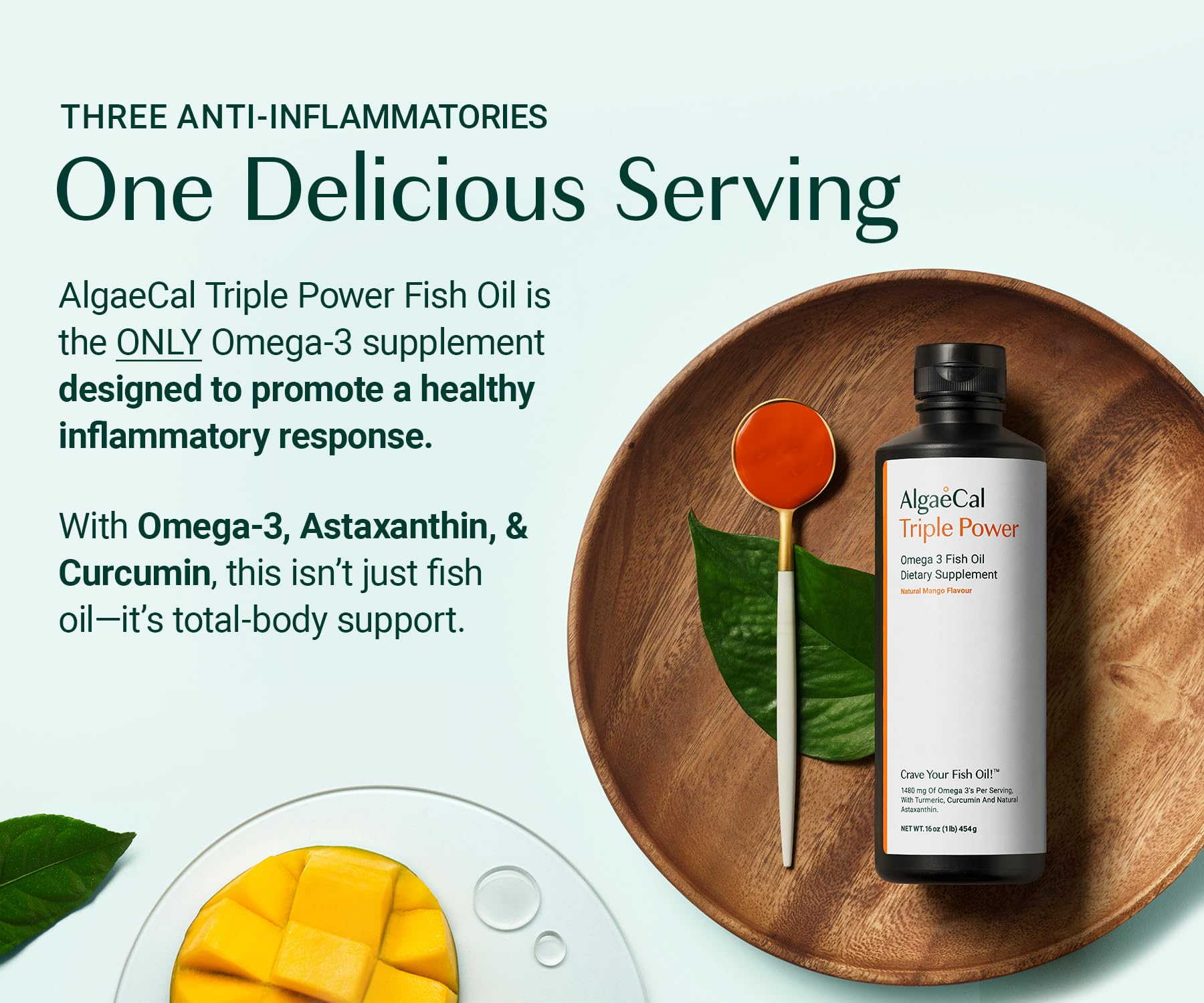 USA-made omega-3 bottle produced in GMP facility