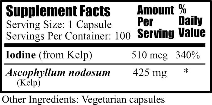 Capsules of Algazim with no excipients