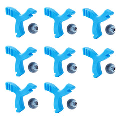 Aligner Chew Blue - Y-shaped silicone for Invisalign with 8pcs