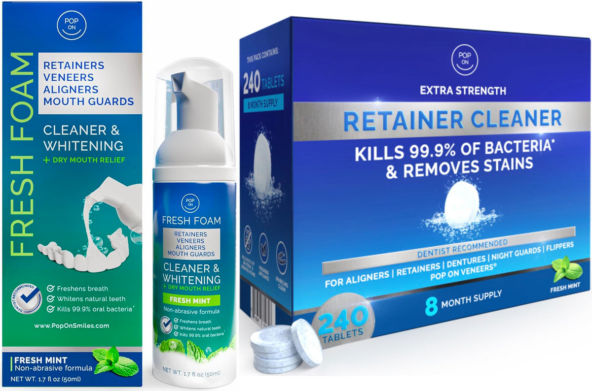 Main image of Aligner & Retainer Cleaner Fresh Foam Bundle