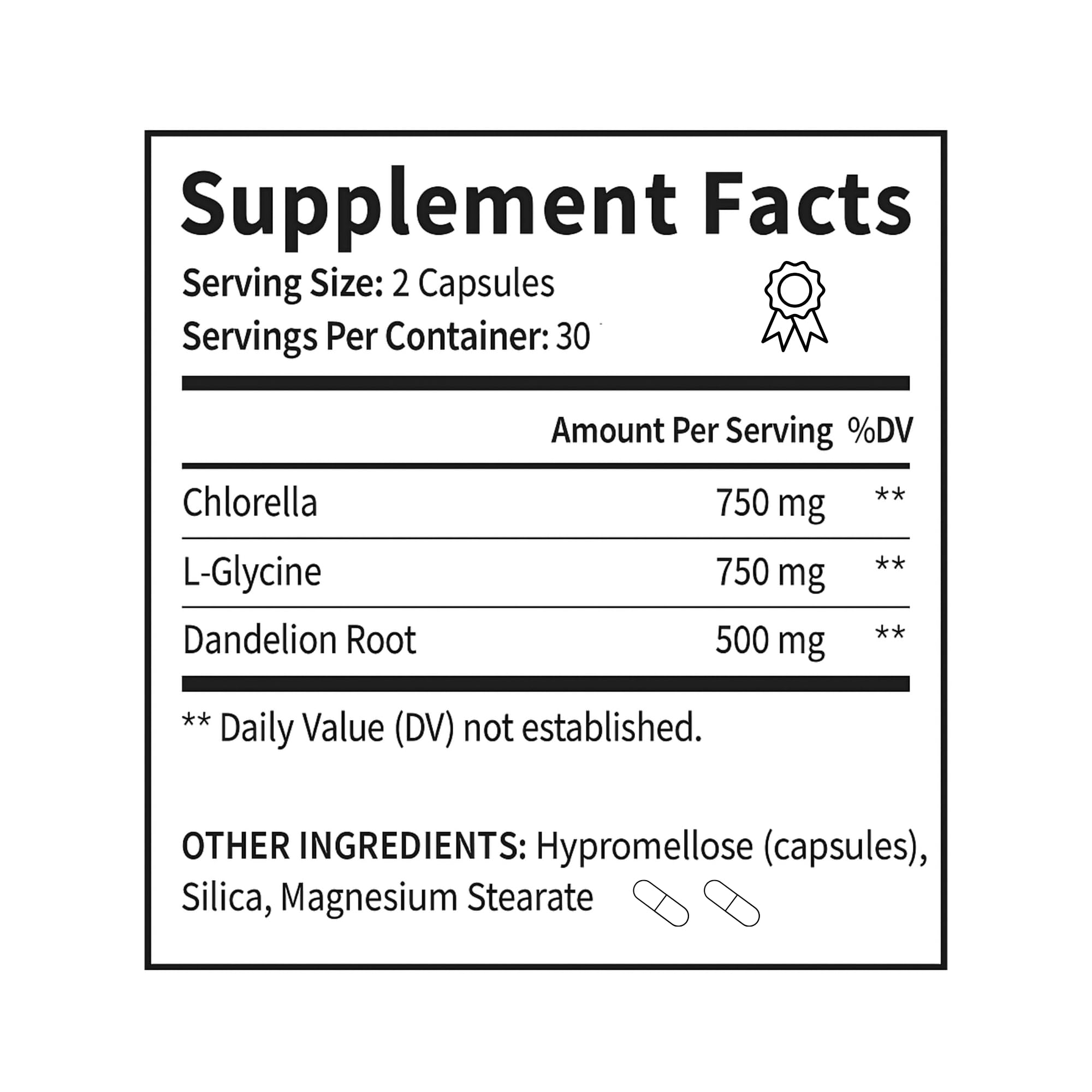 AlkaDetox packaging highlighting 'Pure no fillers' claim