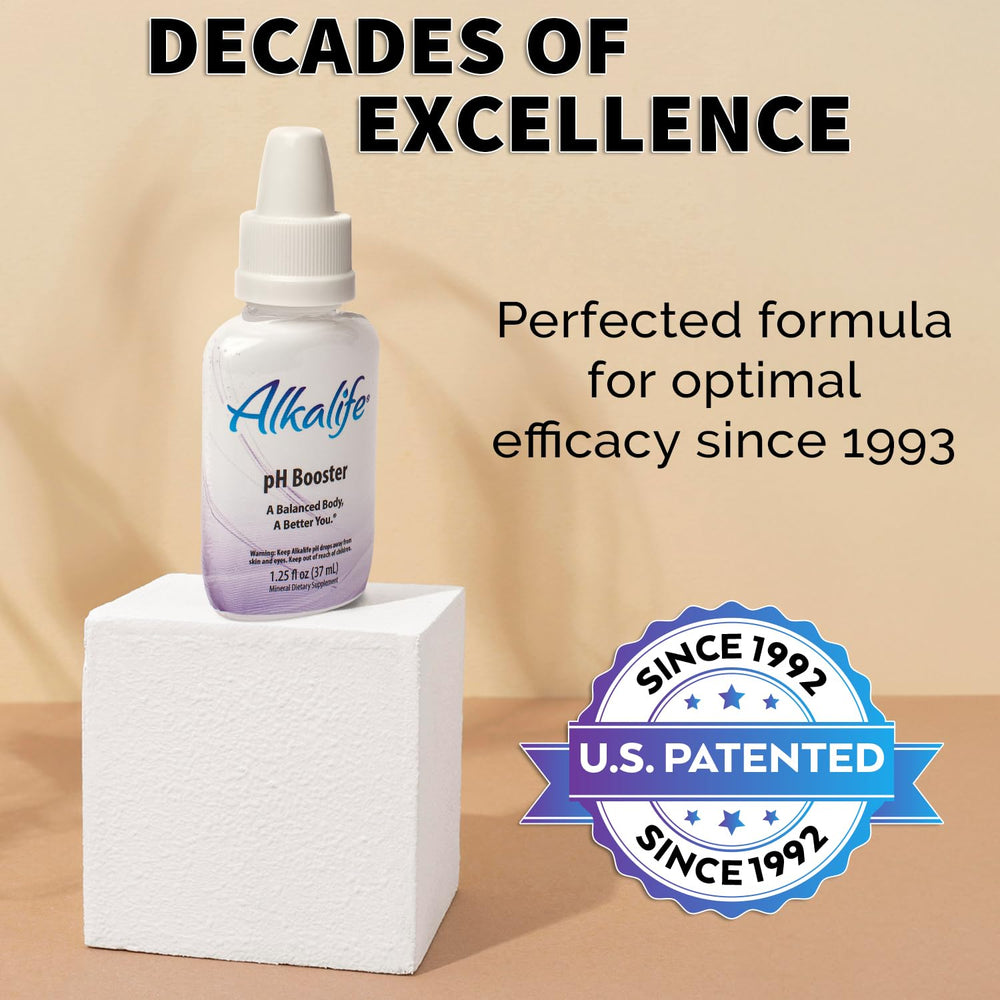 Three drops being added to water from a dropper