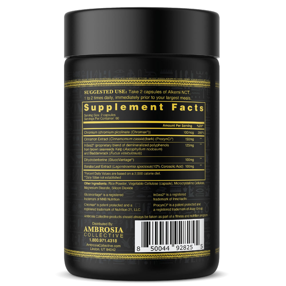 Alkemi NCT GlucoVantage with Banaba leaf for digestion