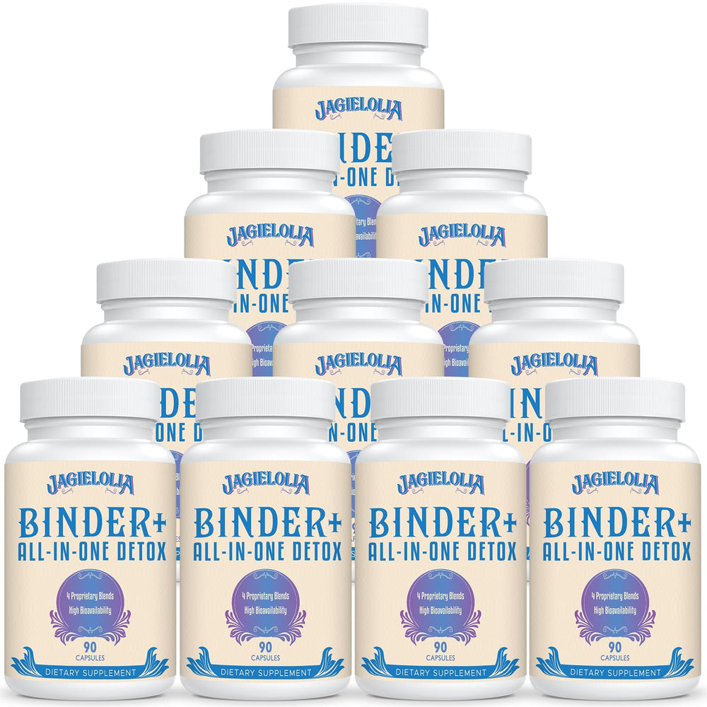 All-In-One Detox Binder 1500mg bottle with capsules