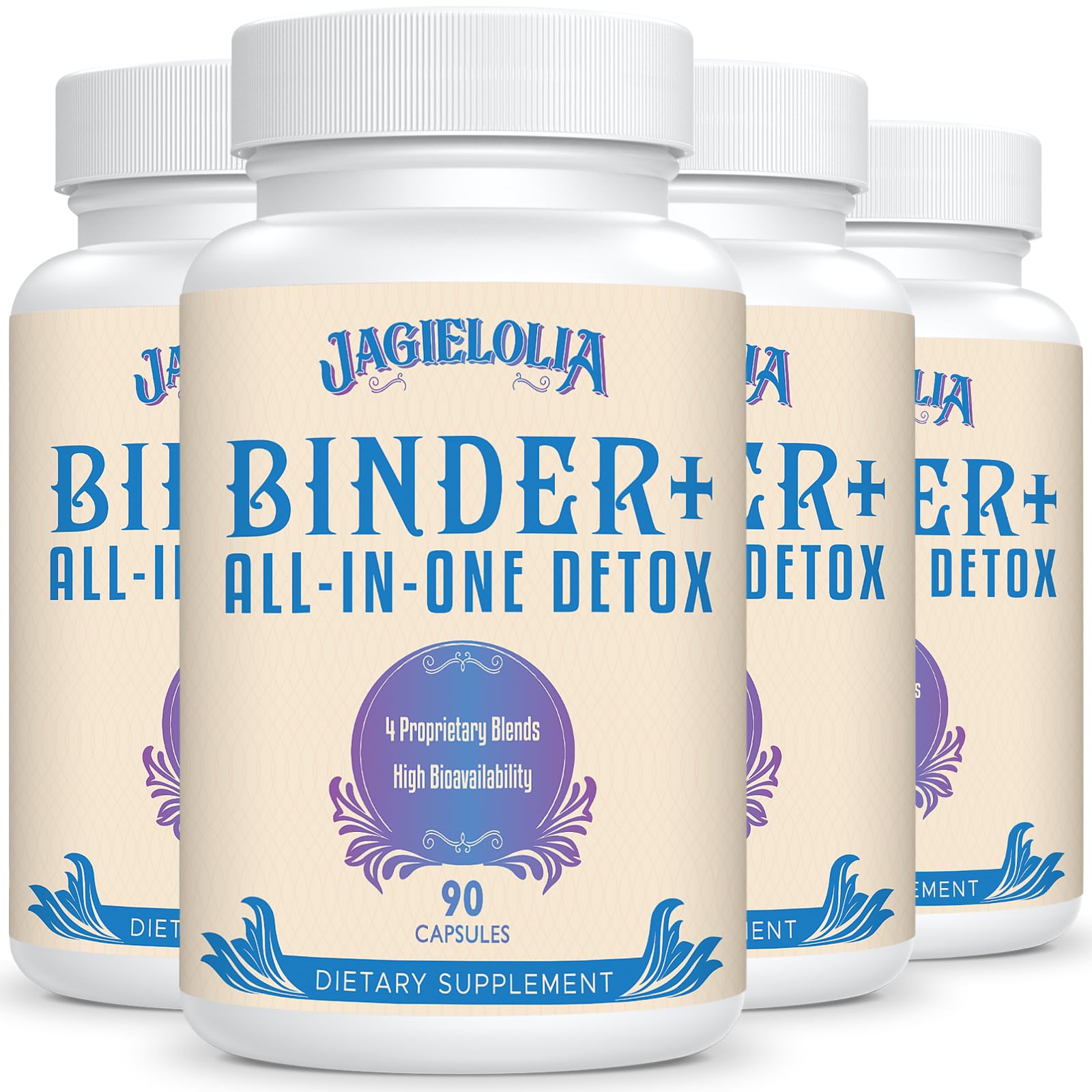 All-In-One Detox Binder 1500mg with Activated Charcoal