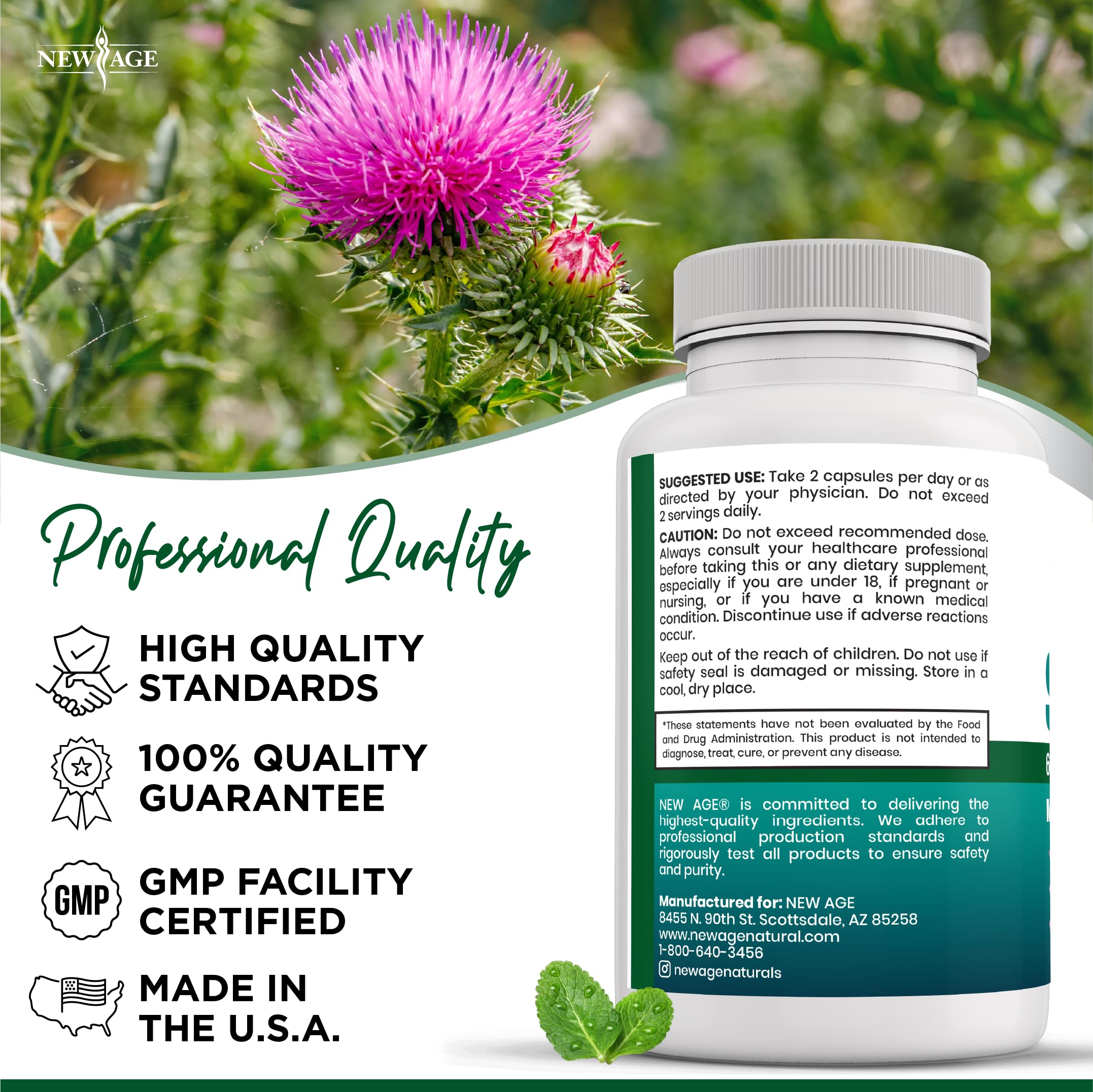 All-in-one liver support formula capsules for men and women