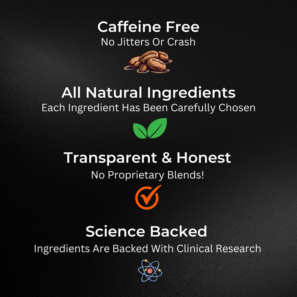 All-natural ingredients used in Power Through