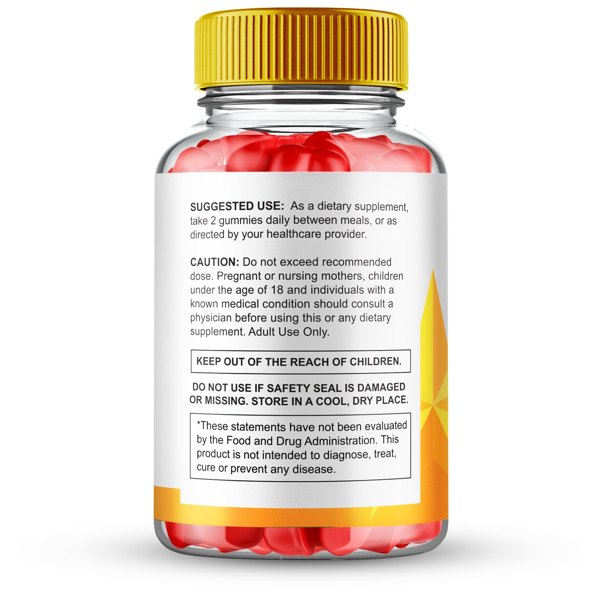 Maximum Strength Keto+ ACV formula label