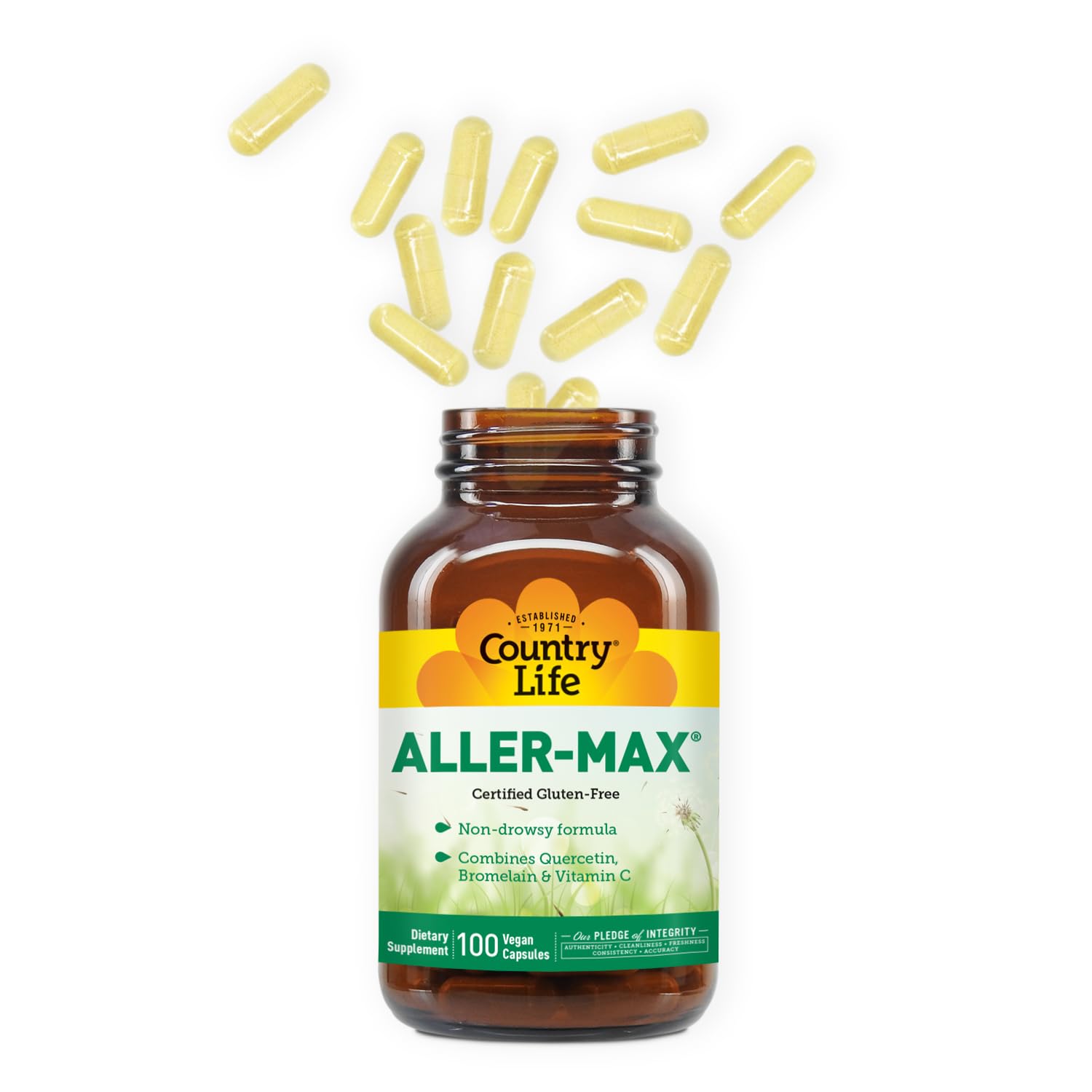 Vitamin C and Zinc capsules representing immune support