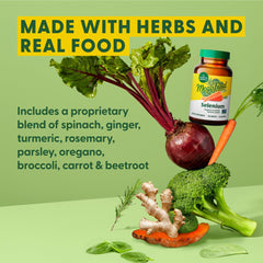 Allergen free claim showing no common allergens