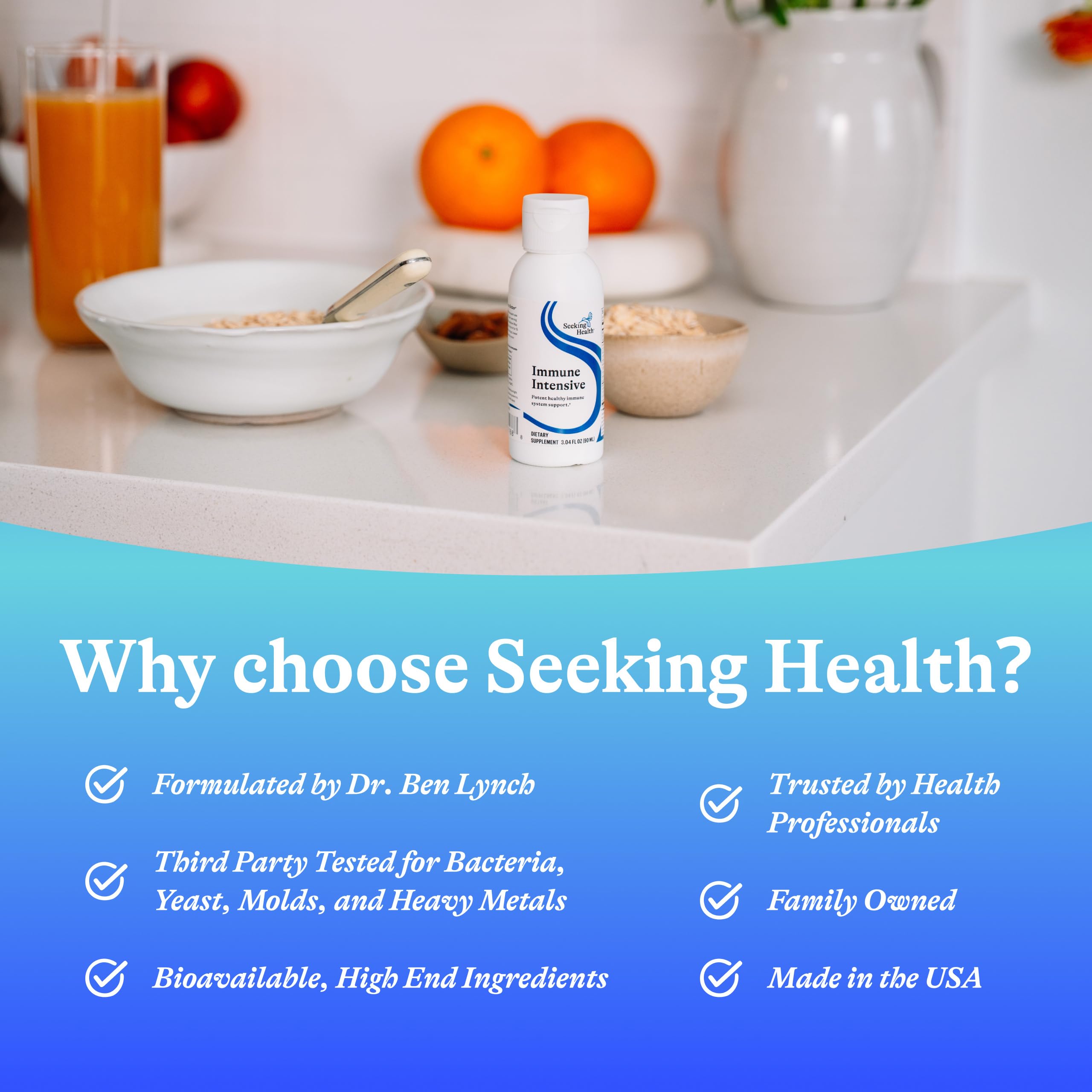 Allergen friendly immunity support without common allergens