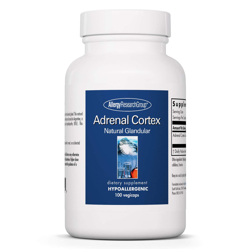 ARG Adrenal Cortex Support bottle label