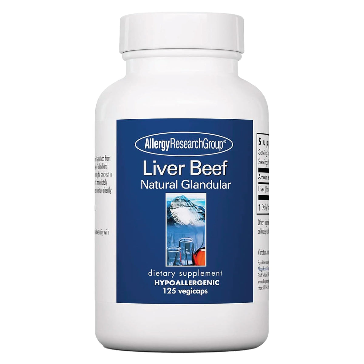 Hero image for Allergy Research Group Beef Liver Supplement