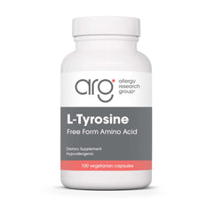 L-Tyrosine brain support capsules close-up
