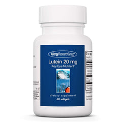 Bottle of Allergy Research Group Lutein Softgels - 60 Count