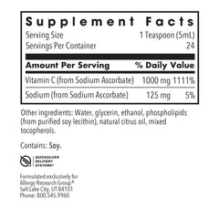 Dropper dispensing Micro Liposomal C 1000mg liquid