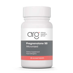 Allergy Research Group Pregnenolone 60-count bottle label