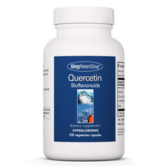 Bottle of Allergy Research Group Quercetin Bioflavonoids Lemon Complex