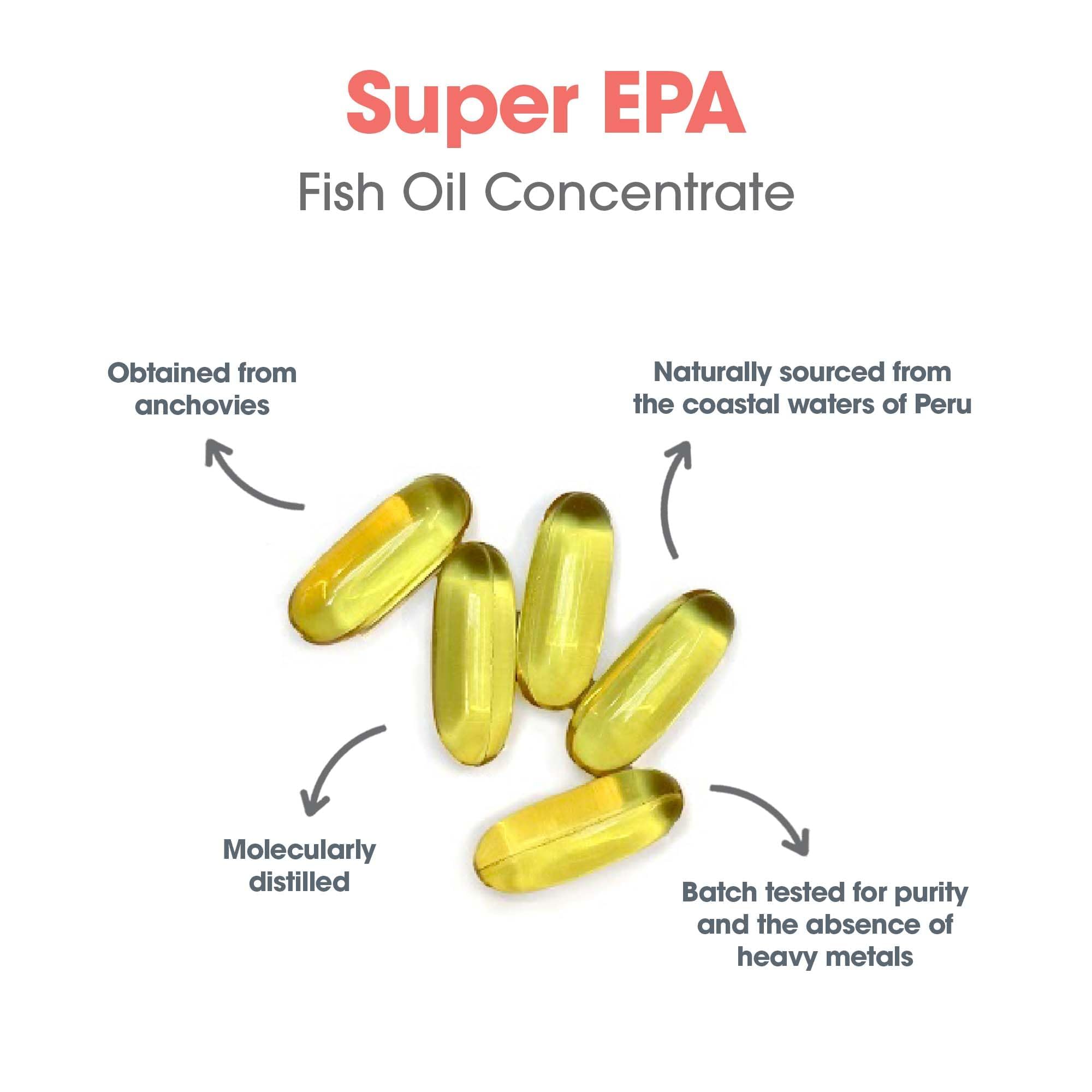 Molecular purity and testing seal for Super EPA