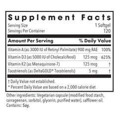 DeltaGold Tocotrienols close-up on bottle label