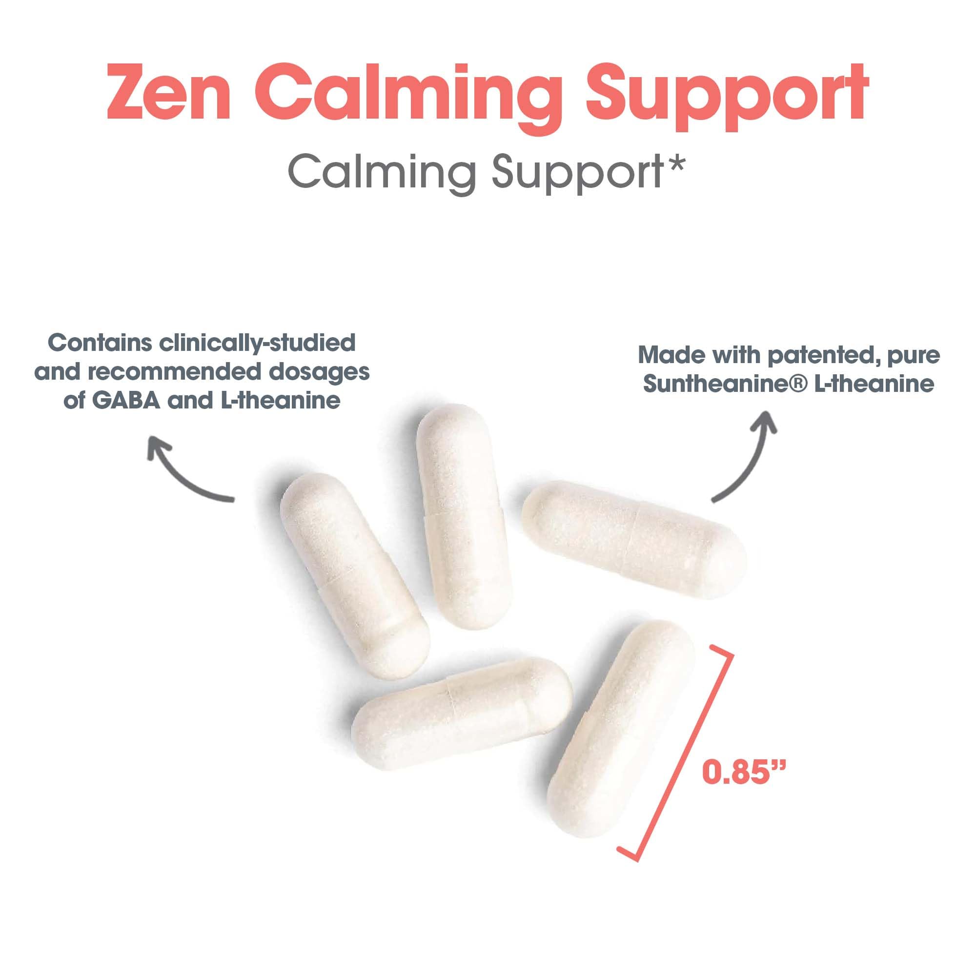 Calm energy and relaxation concept with Zen bottle