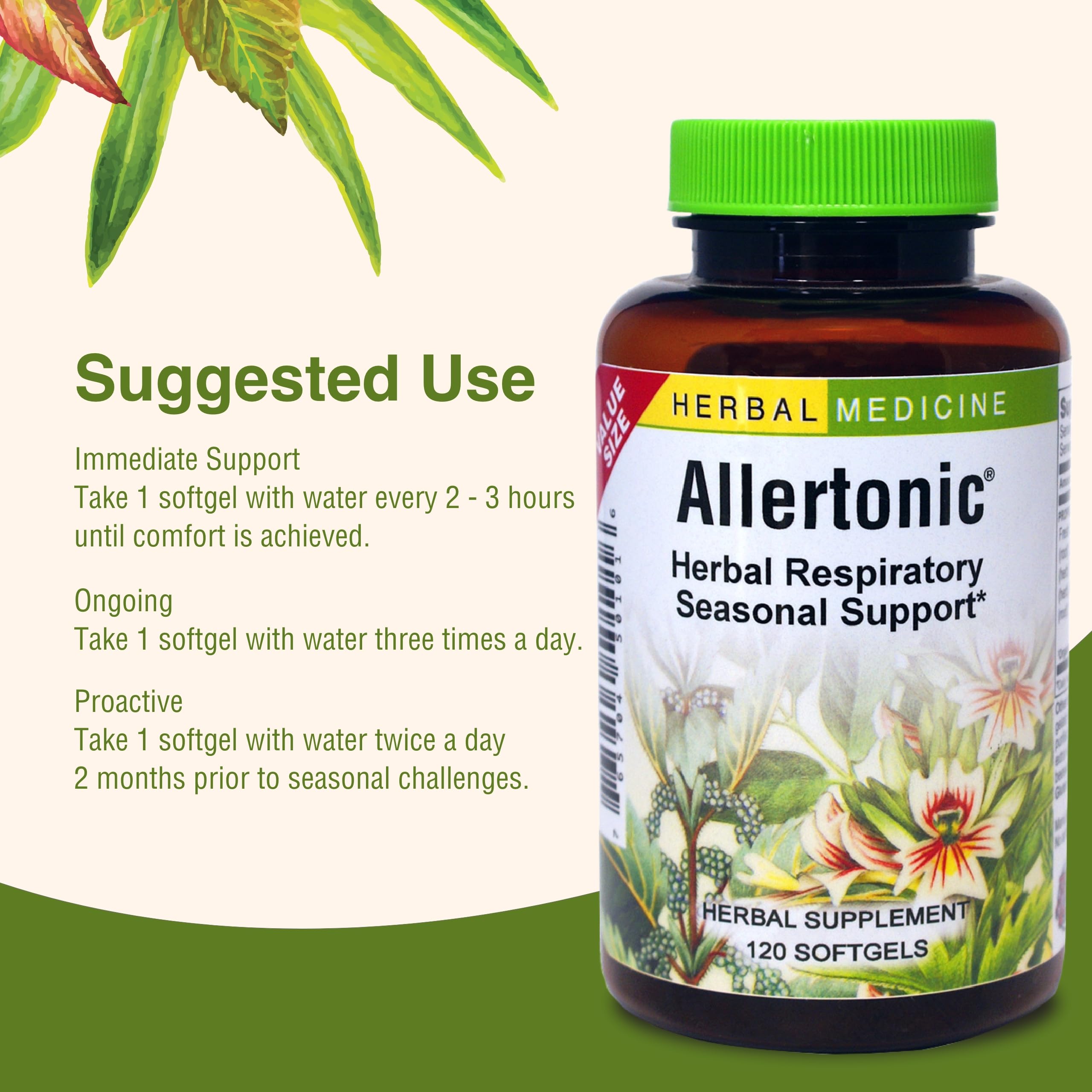Seasonal breathing support imagery for Allertonic