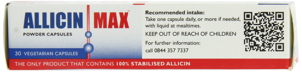 Back view of bottle with supplement facts