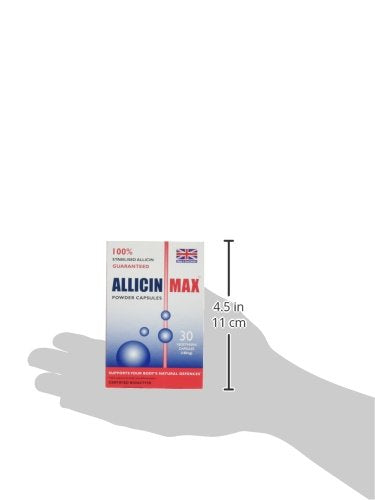 Highlight: 180 mg allisure allicin powder per capsule
