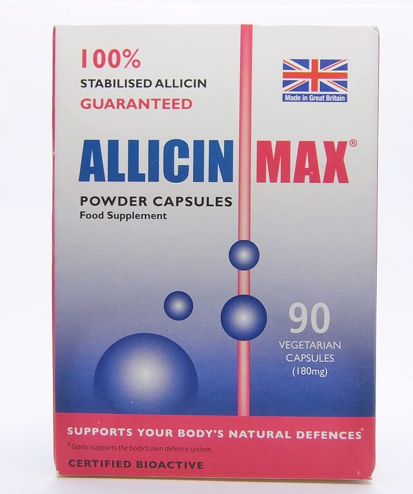 ALLICINMAX Allicin Max bottle and packaging