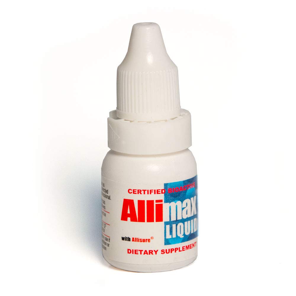 Graphic highlighting stabilized allicin from garlic for immune support.