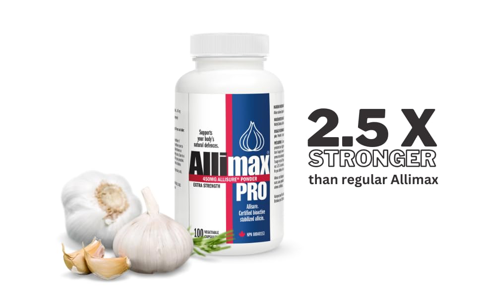 Allimax Pro branding and packaging