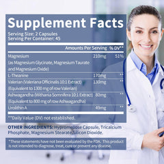 Alliwise Magnesium Glycinate Complex front and back packaging
