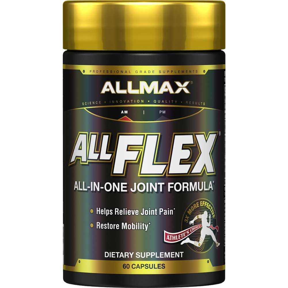 ALLMAX AllFlex 60 Caps bottle label