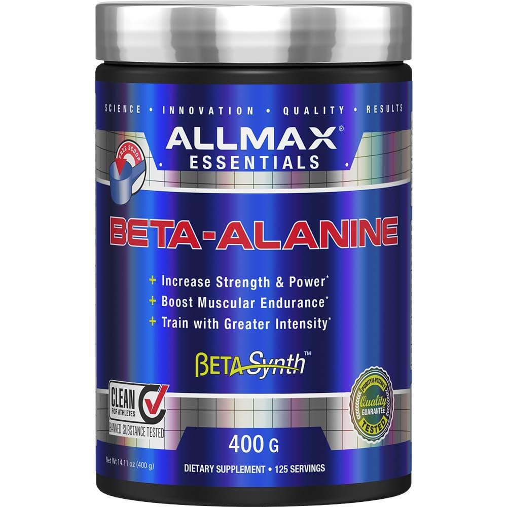 ALLMAX Beta-Alanine 400 g container – front view