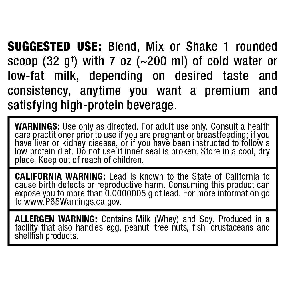 Allmax Gold ALLWHEY Vanilla scoop-dispense demonstrates ready-to-pour convenience.