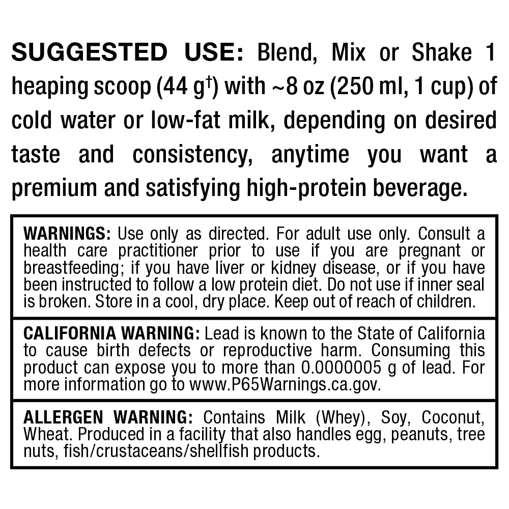 Allmax HEXAPRO Cookies & Cream shake prepared with bubbles shows creamy texture.