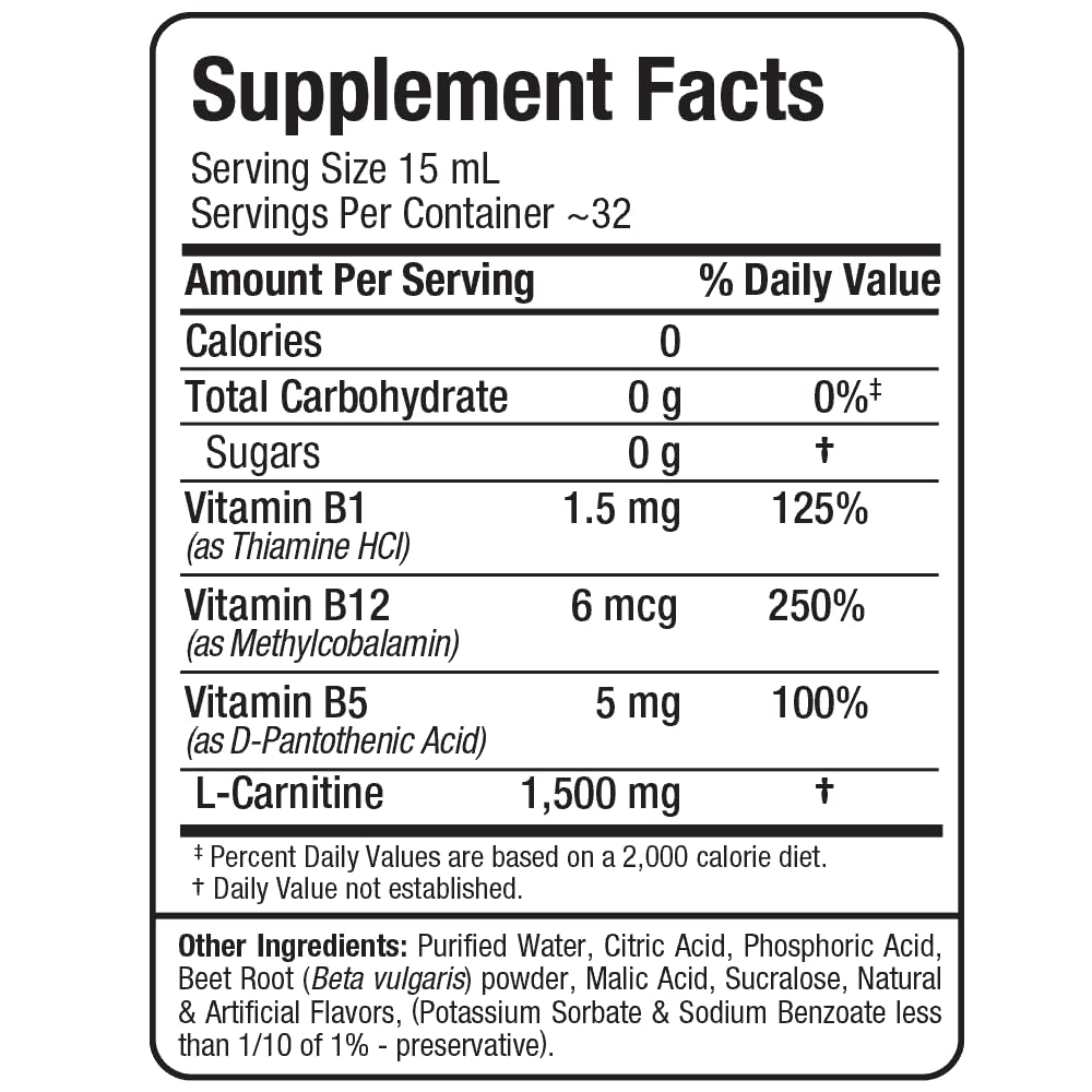 Vitamin B5 ingredient highlight on label