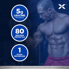 Nutrition facts panel for ALLMAX Leucine 5000 mg