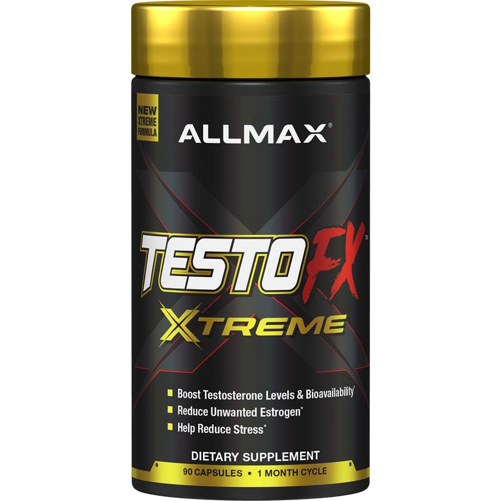 Allmax TestOFx with ashwagandha for stress resilience.