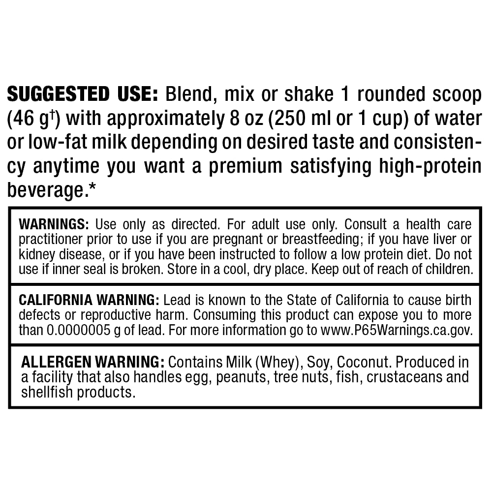 Shaker bottle with AllWhey Classic Strawberry powder