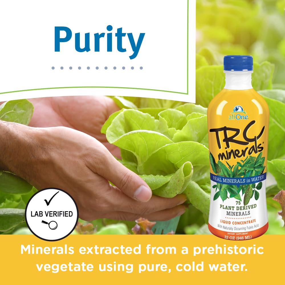 Serving suggestion: mix TRC Minerals with water or juice