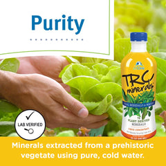 Serving suggestion: mix TRC Minerals with water or juice