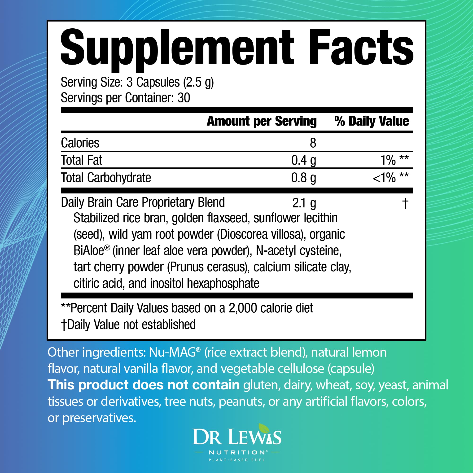Aloe Vera brain support ingredients