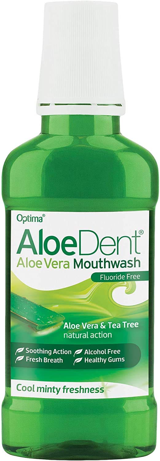 Aloe Dent Mouthwash 250ml – 2 pack bottle display