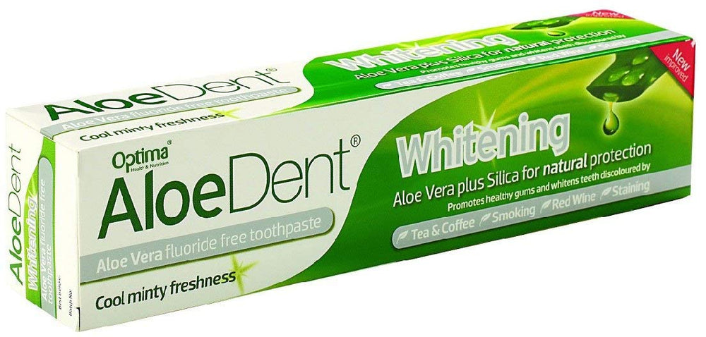 AloeDent Whitening Toothpaste 100 ml tube – front view