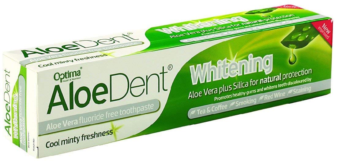 AloeDent Whitening Toothpaste 100 ml tube – front view