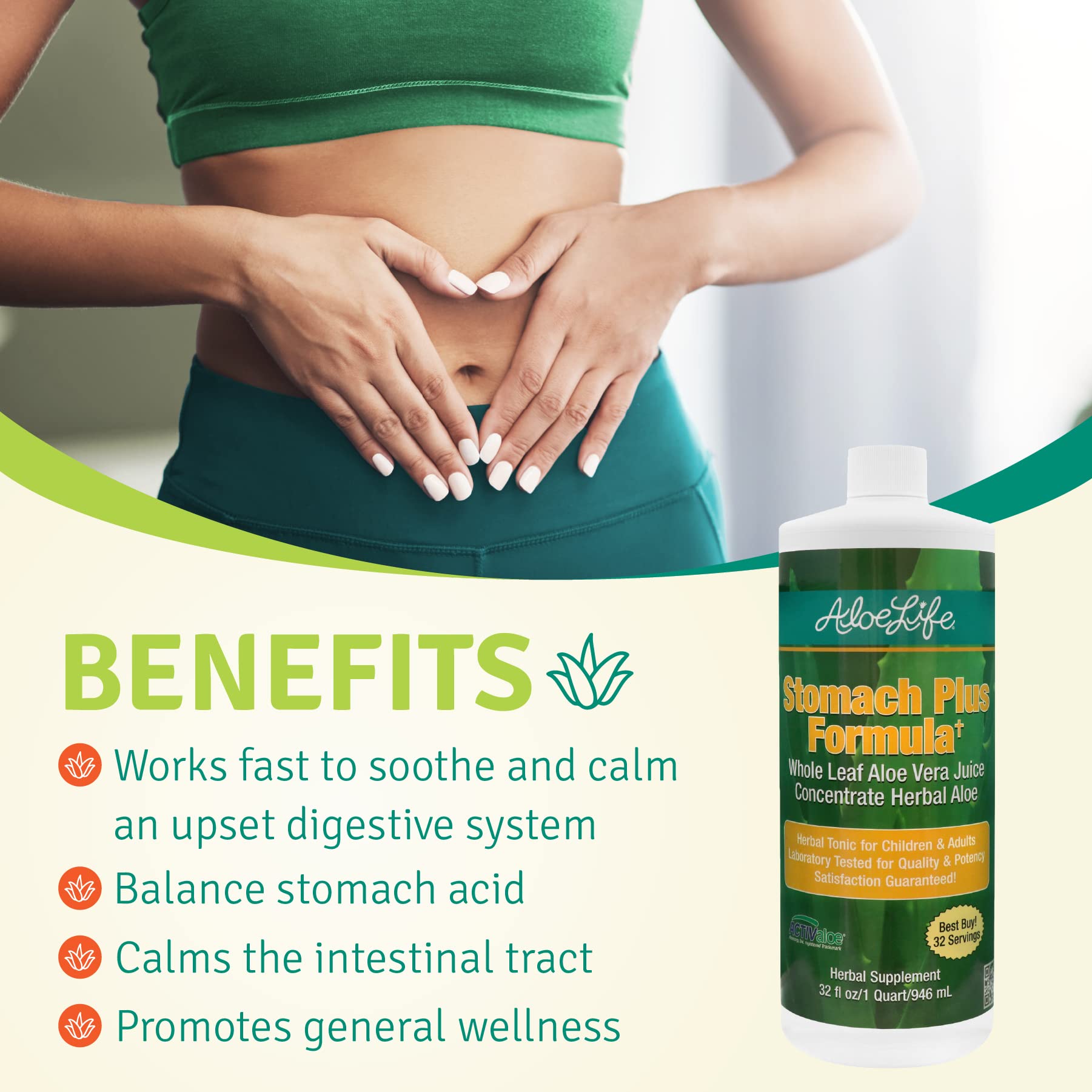 Herbal ingredients such as chamomile, catnip, ginger and fennel