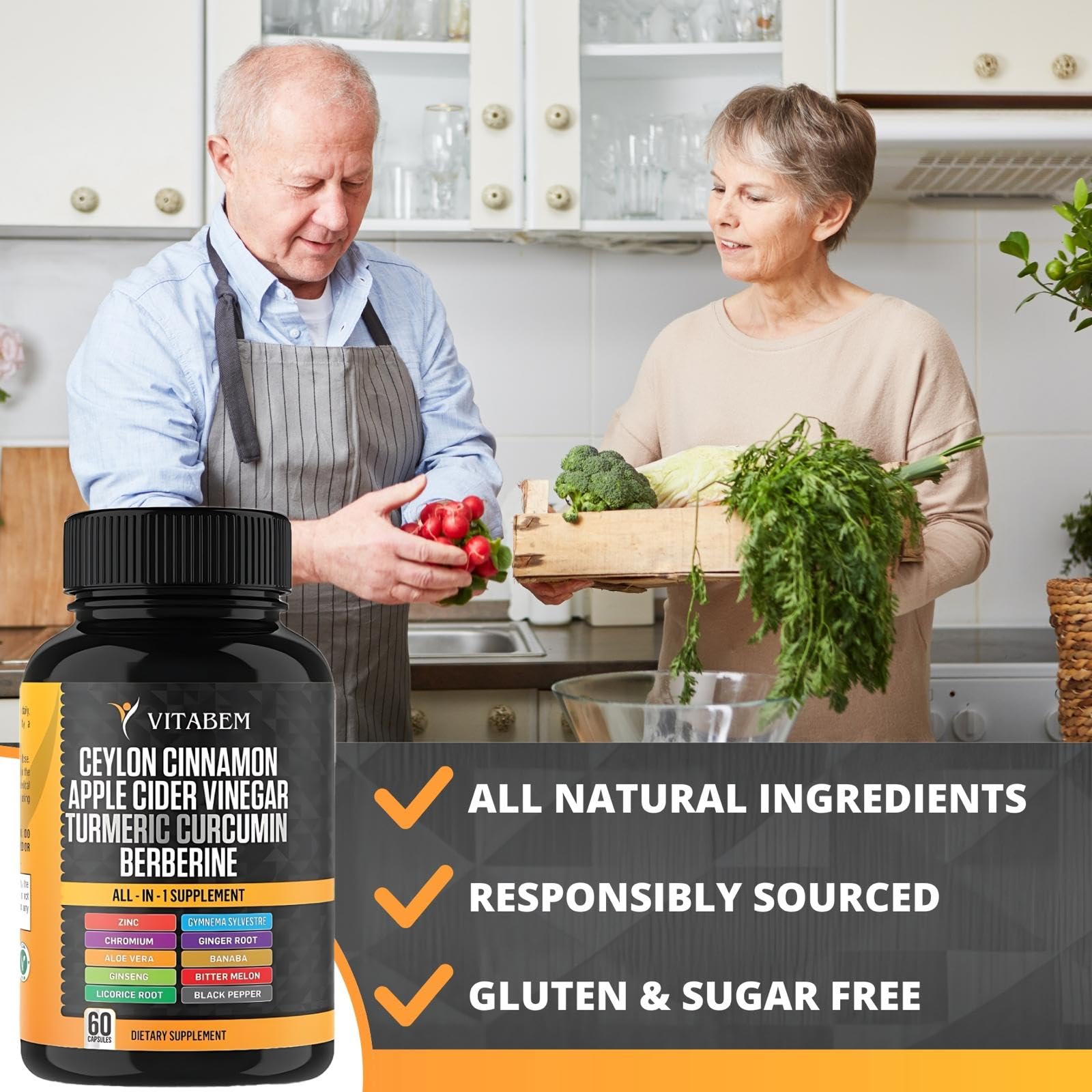 Aloe Vera supplement bottle