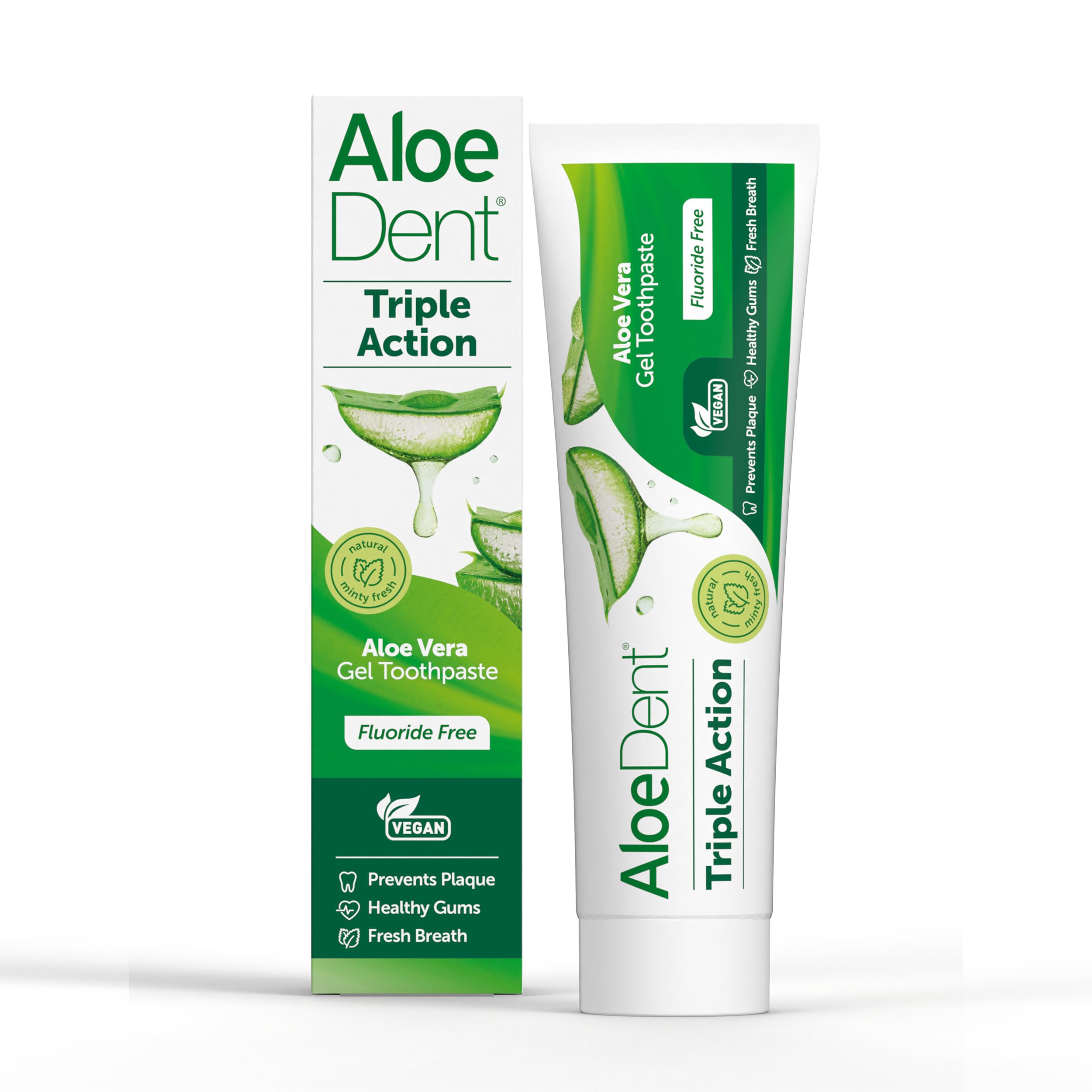 AloeDent Triple Action Toothpaste tube – 100 ml