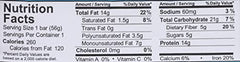 ALOHA vanilla almond crunch bar ingredients view emphasizing plant-based protein and organic ingredients